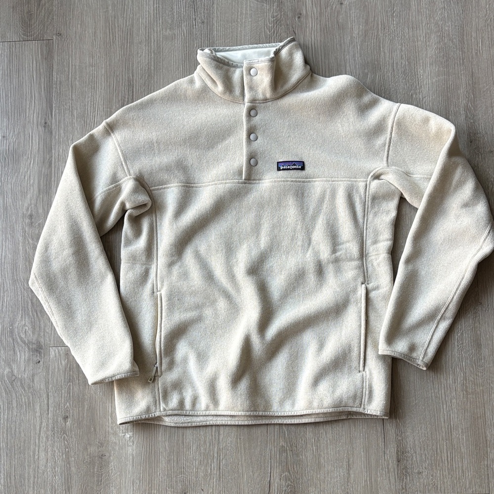Patagonia Cream Qyarter Snap